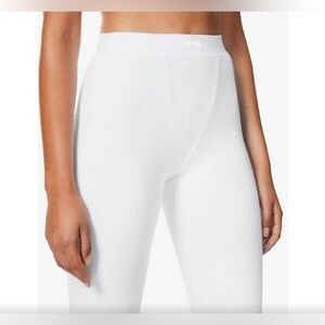 SKIMS White High-Waisted Leggings
